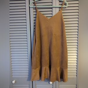 Suede Dress